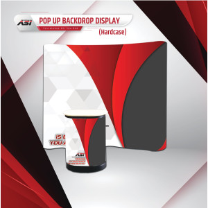 Pop Up Backdrop Display (Hardcase)